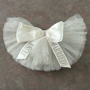 Just married mini tutu!